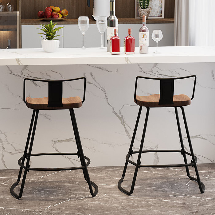 Williston Swivel Stool & Reviews Wayfair